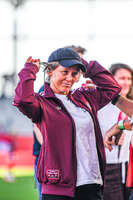 06.09.2026, München, Deutschland. Google Pixel Frauen-Bundesliga: FC Bayern München Frauen gegen SC Freiburg Frauen am FC Bayern Campus. Bianca Rech (Direktorin, FC Bayern Frauen)