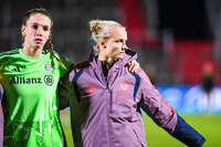 22.09.2026, Unterhaching, Deutschland. UEFA Women's Champions League, 1. Spieltag der Ligaphase: FC Bayern München Frauen gegen Manchester City. UWCL-Auftakt der FC Bayern Frauen und erstes UWCL-Pflichtspiel im neuen Zuhause Sportpark Unterhaching. Anna Klink (FC Bayern Frauen)