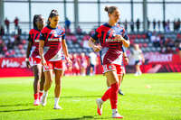 19.09.2026, München, Deutschland. Google Pixel Frauen-Bundesliga: FC Bayern München Frauen gegen 1. FC Köln Frauen am FC Bayern Campus. Sarah Mattner (FC Bayern Frauen)