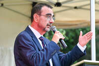 01.08.2026 – Bad Wörishofen, Deutschland: Das Roséweinfest im Hotel Sonnengarten findet zum zweiten Mal statt. Klaus Holetschek (CSU-Politiker, MdL)