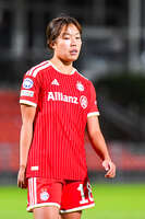 22.09.2026, Unterhaching, Deutschland. UEFA Women's Champions League, 1. Spieltag der Ligaphase: FC Bayern München Frauen gegen Manchester City. UWCL-Auftakt der FC Bayern Frauen und erstes UWCL-Pflichtspiel im neuen Zuhause Sportpark Unterhaching. Momoko Tanikawa (FC Bayern Frauen)