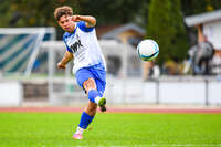 11.10.2026, Bad Wörishofen, Bayern, Deutschland. U19 (A-Jun.) Kreisklasse Allgäu – Nord: FC Bad Wörishofen U19 gegen JFG Wertachtal U19. Spielort: Stadion Unteres Hart. Saison 2026/2027. Fabio Hellwagner (FC Bad Wörishofen) beim Schuss, beim Abschluss, bei der Schussabgabe
