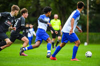 11.10.2026, Bad Wörishofen, Bayern, Deutschland. U19 (A-Jun.) Kreisklasse Allgäu – Nord: FC Bad Wörishofen U19 gegen JFG Wertachtal U19. Spielort: Stadion Unteres Hart. Saison 2026/2027. Samuel Greil Correira (FC Bad Wörishofen) am Ball, mit dem Ball, in einer Spielszene