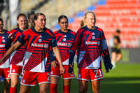 22.09.2026, Unterhaching, Deutschland. UEFA Women's Champions League, 1. Spieltag der Ligaphase: FC Bayern München Frauen gegen Manchester City. UWCL-Auftakt der FC Bayern Frauen und erstes UWCL-Pflichtspiel im neuen Zuhause Sportpark Unterhaching. Pernille Harder (FC Bayern Frauen)