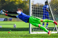 04.10.2026, Bad Wörishofen, Deutschland. U19 (A-Jun.) Kreisklasse Allgäu - Nord: FC Bad Wörishofen U19 gegen SG Unterrieden U19. Spielort: Stadion Am Unteren Hart. Moreno Cerneli (FC Bad Wörishofen) Torwart, Torhüter, Keeper