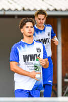 11.10.2026, Bad Wörishofen, Bayern, Deutschland. U19 (A-Jun.) Kreisklasse Allgäu – Nord: FC Bad Wörishofen U19 gegen JFG Wertachtal U19. Spielort: Stadion Unteres Hart. Saison 2026/2027. Fabio Hellwagner (FC Bad Wörishofen) nachdenklich, ernst, fokussiert
