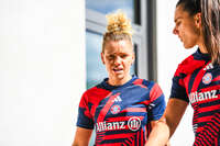 19.09.2026, München, Deutschland. Google Pixel Frauen-Bundesliga: FC Bayern München Frauen gegen 1. FC Köln Frauen am FC Bayern Campus. Linda Dallmann (FC Bayern Frauen)