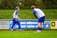 11.10.2026, Bad Wörishofen, Bayern, Deutschland. U19 (A-Jun.) Kreisklasse Allgäu – Nord: FC Bad Wörishofen U19 gegen JFG Wertachtal U19. Spielort: Stadion Unteres Hart. Saison 2026/2027. Philipp Rötzer (FC Bad Wörishofen) nachdenklich, ernst, fokussiert
