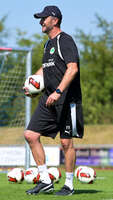 16.07.2026, Bad Wörishofen, Deutschland, 2. Bundesliga, Saison 2026/2027, Der SpVgg Greuther Fürth startet mit der zweiten Trainingseinheit in sein Sommertrainingslager in Bad Wörishofen (Unterallgäu). Der Verein bereitet sich dort auf die Saison 2026/2027 vor. Frank Kaukert (SpVgg Greuther Fürth)