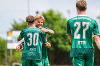18.07.2026, Mindelheim, Deutschland. Testspiel zwischen dem FC Zürich und der SpVgg Greuther Fürth im Rahmen der Saisonvorbereitung 2026/2027. Ole Pohlmann (SpVgg Greuther Fürth), Felix Klaus (SpVgg Greuther Fürth) jubeln.