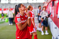 19.09.2026, München, Deutschland. Google Pixel Frauen-Bundesliga: FC Bayern München Frauen gegen 1. FC Köln Frauen am FC Bayern Campus. Jovana Damnjanovic (FC Bayern Frauen)