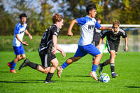 04.10.2026, Bad Wörishofen, Deutschland. U19 (A-Jun.) Kreisklasse Allgäu - Nord: FC Bad Wörishofen U19 gegen SG Unterrieden U19. Spielort: Stadion Am Unteren Hart. Abdul (FC Bad Wörishofen) am Ball, mit dem Ball, in einer Spielszene