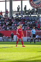 31.08.2026, München, Deutschland. Google Pixel Frauen-Bundesliga: FC Bayern München Frauen gegen 1. FSV Mainz 05 Frauen am FC Bayern Campus. Erstes Heimspiel des FC Bayern München in der Saison 2026/27. Pernille Harder (FC Bayern Frauen)