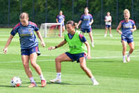 19.08.2026, München, Deutschland. Google Pixel Frauen-Bundesliga: Die FC Bayern Frauen absolvieren auf dem FC Bayern Campus eine Trainingseinheit vor dem Bundesliga-Saisonauftakt gegen den 1. FC Union Berlin. Arianna Caruso (FC Bayern Frauen)
