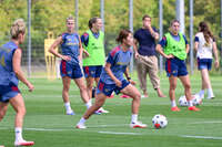 19.08.2026, München, Deutschland. Google Pixel Frauen-Bundesliga: Die FC Bayern Frauen absolvieren auf dem FC Bayern Campus eine Trainingseinheit vor dem Bundesliga-Saisonauftakt gegen den 1. FC Union Berlin. Momoko Tanikawa (FC Bayern Frauen)