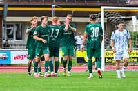18.07.2026, Mindelheim, Deutschland. Testspiel zwischen dem FC Zürich und der SpVgg Greuther Fürth im Rahmen der Saisonvorbereitung 2026/2027. Fürth jubelt.