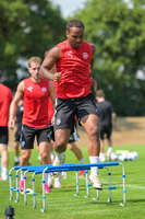 29.06.2026, Bad Wörishofen, Deutschland, Swiss Football League, SFL 2026/2027, Der FC Vaduz startet mit der ersten Trainingseinheit in sein Sommertrainingslager in Bad Wörishofen (Unterallgäu). Der Verein bereitet sich dort auf die Saison 2026/2027 vor. Malik Sawadogo (FC Vaduz)