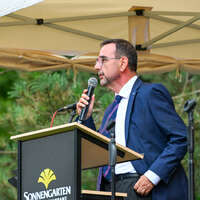 01.08.2026 – Bad Wörishofen, Deutschland: Das Roséweinfest im Hotel Sonnengarten findet zum zweiten Mal statt. Klaus Holetschek (CSU-Politiker, MdL)