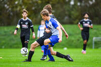 11.10.2026, Bad Wörishofen, Bayern, Deutschland. U19 (A-Jun.) Kreisklasse Allgäu – Nord: FC Bad Wörishofen U19 gegen JFG Wertachtal U19. Spielort: Stadion Unteres Hart. Saison 2026/2027. Niklas Lichtenberg (FC Bad Wörishofen) am Ball, mit dem Ball, in einer Spielszene