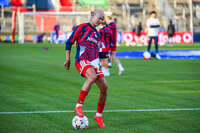 22.09.2026, Unterhaching, Deutschland. UEFA Women's Champions League, 1. Spieltag der Ligaphase: FC Bayern München Frauen gegen Manchester City. UWCL-Auftakt der FC Bayern Frauen und erstes UWCL-Pflichtspiel im neuen Zuhause Sportpark Unterhaching. Pernille Harder (FC Bayern Frauen)