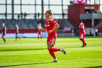31.08.2026, München, Deutschland. Google Pixel Frauen-Bundesliga: FC Bayern München Frauen gegen 1. FSV Mainz 05 Frauen am FC Bayern Campus. Erstes Heimspiel des FC Bayern München in der Saison 2026/27. Giulia Gwinn (FC Bayern Frauen)