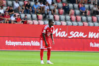 19.08.2026, München, Deutschland. FC Bayern München U19 vs. VfB Stuttgart U19 am FC Bayern Campus in München. FC Bayern U19 Spieler