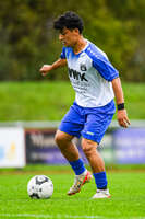 11.10.2026, Bad Wörishofen, Bayern, Deutschland. U19 (A-Jun.) Kreisklasse Allgäu – Nord: FC Bad Wörishofen U19 gegen JFG Wertachtal U19. Spielort: Stadion Unteres Hart. Saison 2026/2027. Abdul (FC Bad Wörishofen) am Ball, mit dem Ball, in einer Spielszene