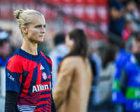 22.09.2026, Unterhaching, Deutschland. UEFA Women's Champions League, 1. Spieltag der Ligaphase: FC Bayern München Frauen gegen Manchester City. UWCL-Auftakt der FC Bayern Frauen und erstes UWCL-Pflichtspiel im neuen Zuhause Sportpark Unterhaching. Anna Klink (FC Bayern Frauen)