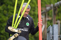 15.07.2026, Bad Wörishofen, Deutschland, 2. Bundesliga, Saison 2026/2027, Der SpVgg Greuther Fürth startet mit der ersten Trainingseinheit in sein Sommertrainingslager in Bad Wörishofen (Unterallgäu). Der Verein bereitet sich dort auf die Saison 2026/2027 vor. Danny Schwarz (SpVgg Greuther Fürth)