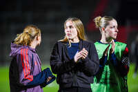 22.09.2026, Unterhaching, Deutschland. UEFA Women's Champions League, 1. Spieltag der Ligaphase: FC Bayern München Frauen gegen Manchester City. UWCL-Auftakt der FC Bayern Frauen und erstes UWCL-Pflichtspiel im neuen Zuhause Sportpark Unterhaching. Regina van Eijk (FC Bayern Frauen)