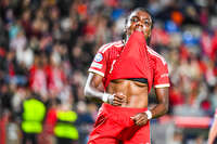 22.09.2026, Unterhaching, Deutschland. UEFA Women's Champions League, 1. Spieltag der Ligaphase: FC Bayern München Frauen gegen Manchester City. UWCL-Auftakt der FC Bayern Frauen und erstes UWCL-Pflichtspiel im neuen Zuhause Sportpark Unterhaching. Edna Imade (FC Bayern Frauen)