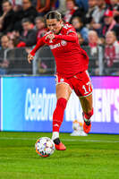 22.09.2026, Unterhaching, Deutschland. UEFA Women's Champions League, 1. Spieltag der Ligaphase: FC Bayern München Frauen gegen Manchester City. UWCL-Auftakt der FC Bayern Frauen und erstes UWCL-Pflichtspiel im neuen Zuhause Sportpark Unterhaching. Klara Bühl (FC Bayern Frauen)