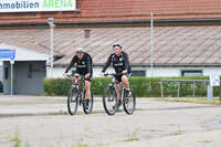 15.07.2026, Bad Wörishofen, Deutschland, 2. Bundesliga, Saison 2026/2027, Der SpVgg Greuther Fürth startet mit der ersten Trainingseinheit in sein Sommertrainingslager in Bad Wörishofen (Unterallgäu). Der Verein bereitet sich dort auf die Saison 2026/2027 vor. Danny Schwarz (SpVgg Greuther Fürth), Cheftrainer Heiko Vogel (SpVgg Greuther Fürth)
