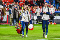 22.09.2026, Unterhaching, Deutschland. UEFA Women's Champions League, 1. Spieltag der Ligaphase: FC Bayern München Frauen gegen Manchester City. UWCL-Auftakt der FC Bayern Frauen und erstes UWCL-Pflichtspiel im neuen Zuhause Sportpark Unterhaching. Larissa Hauenstein (FC Bayern Frauen)