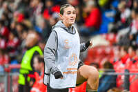 22.09.2026, Unterhaching, Deutschland. UEFA Women's Champions League, 1. Spieltag der Ligaphase: FC Bayern München Frauen gegen Manchester City. UWCL-Auftakt der FC Bayern Frauen und erstes UWCL-Pflichtspiel im neuen Zuhause Sportpark Unterhaching. Grace Clinton (Manchester City Frauen)