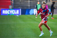 22.09.2026, Unterhaching, Deutschland. UEFA Women's Champions League, 1. Spieltag der Ligaphase: FC Bayern München Frauen gegen Manchester City. UWCL-Auftakt der FC Bayern Frauen und erstes UWCL-Pflichtspiel im neuen Zuhause Sportpark Unterhaching. Linda Dallmann (FC Bayern Frauen)