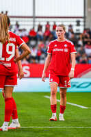 19.09.2026, München, Deutschland. Google Pixel Frauen-Bundesliga: FC Bayern München Frauen gegen 1. FC Köln Frauen am FC Bayern Campus. Alara Sehitler (FC Bayern Frauen)