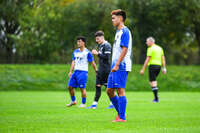 11.10.2026, Bad Wörishofen, Bayern, Deutschland. U19 (A-Jun.) Kreisklasse Allgäu – Nord: FC Bad Wörishofen U19 gegen JFG Wertachtal U19. Spielort: Stadion Unteres Hart. Saison 2026/2027. Julian Bleyer (FC Bad Wörishofen) nachdenklich, ernst, fokussiert