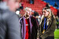 22.09.2026, Unterhaching, Deutschland. UEFA Women's Champions League, 1. Spieltag der Ligaphase: FC Bayern München Frauen gegen Manchester City. UWCL-Auftakt der FC Bayern Frauen und erstes UWCL-Pflichtspiel im neuen Zuhause Sportpark Unterhaching. Franziska Kett (FC Bayern Frauen)