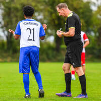 13.09.2026, Bad Wörishofen, Deutschland. U19-Freundschaftsspiel: FC Bad Wörishofen gegen SC Wörthsee. Samuel Greil Correira (FC Bad Wörishofen)