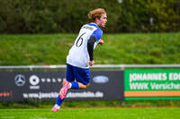 11.10.2026, Bad Wörishofen, Bayern, Deutschland. U19 (A-Jun.) Kreisklasse Allgäu – Nord: FC Bad Wörishofen U19 gegen JFG Wertachtal U19. Spielort: Stadion Unteres Hart. Saison 2026/2027. Paul Koch (FC Bad Wörishofen) nachdenklich, ernst, fokussiert