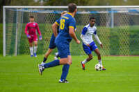 11.10.2026, Bad Wörishofen, Bayern, Deutschland. A-Klasse Allgäu 2: FC Bad Wörishofen II gegen TSV 1913 Ettringen. Spielort: Stadion Unteres Hart. 12. Spieltag der A-Klasse Allgäu 2, Saison 2026/2027. Ahmed Abdi (FC Bad Wörishofen) am Ball, mit dem Ball, in einer Spielszene