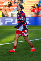 22.09.2026, Unterhaching, Deutschland. UEFA Women's Champions League, 1. Spieltag der Ligaphase: FC Bayern München Frauen gegen Manchester City. UWCL-Auftakt der FC Bayern Frauen und erstes UWCL-Pflichtspiel im neuen Zuhause Sportpark Unterhaching. Barbara Dunst (FC Bayern Frauen)