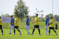 25.07.2026, Bad Wörishofen, Deutschland. Testspiel des SV Darmstadt 98 (2. Bundesliga) gegen die SG Sonnenhof Großaspach (3. Liga). Spieler laufen ein.