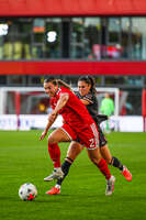 31.08.2026, München, Deutschland. Google Pixel Frauen-Bundesliga: FC Bayern München Frauen gegen 1. FSV Mainz 05 Frauen am FC Bayern Campus. Erstes Heimspiel des FC Bayern München in der Saison 2026/27. Vanessa Gilles (FC Bayern Frauen)