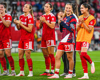 31.08.2026, München, Deutschland. Google Pixel Frauen-Bundesliga: FC Bayern München Frauen gegen 1. FSV Mainz 05 Frauen am FC Bayern Campus. Erstes Heimspiel des FC Bayern München in der Saison 2026/27. Sophie Proost (FC Bayern Frauen)