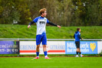 11.10.2026, Bad Wörishofen, Bayern, Deutschland. U19 (A-Jun.) Kreisklasse Allgäu – Nord: FC Bad Wörishofen U19 gegen JFG Wertachtal U19. Spielort: Stadion Unteres Hart. Saison 2026/2027. Paul Koch (FC Bad Wörishofen) nachdenklich, ernst, fokussiert