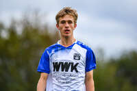 11.10.2026, Bad Wörishofen, Bayern, Deutschland. U19 (A-Jun.) Kreisklasse Allgäu – Nord: FC Bad Wörishofen U19 gegen JFG Wertachtal U19. Spielort: Stadion Unteres Hart. Saison 2026/2027. Niklas Lichtenberg (FC Bad Wörishofen) beim Jubel, jubelnd, feiernd