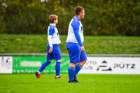 11.10.2026, Bad Wörishofen, Bayern, Deutschland. U19 (A-Jun.) Kreisklasse Allgäu – Nord: FC Bad Wörishofen U19 gegen JFG Wertachtal U19. Spielort: Stadion Unteres Hart. Saison 2026/2027. Edison Behlulaj (FC Bad Wörishofen) nachdenklich, ernst, fokussiert