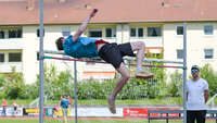 Mindelheim, Deutschland - 09.05.2026: Wettkampf bei der Internationalen Bodensee-Leichtathletik (IBL) 2026 im Julius-Stromayer-Stadion.
